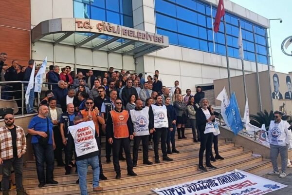 Çiğli’de SDT eylemleri sürüyor! Çiğli’de SDT eylemleri sürüyor!