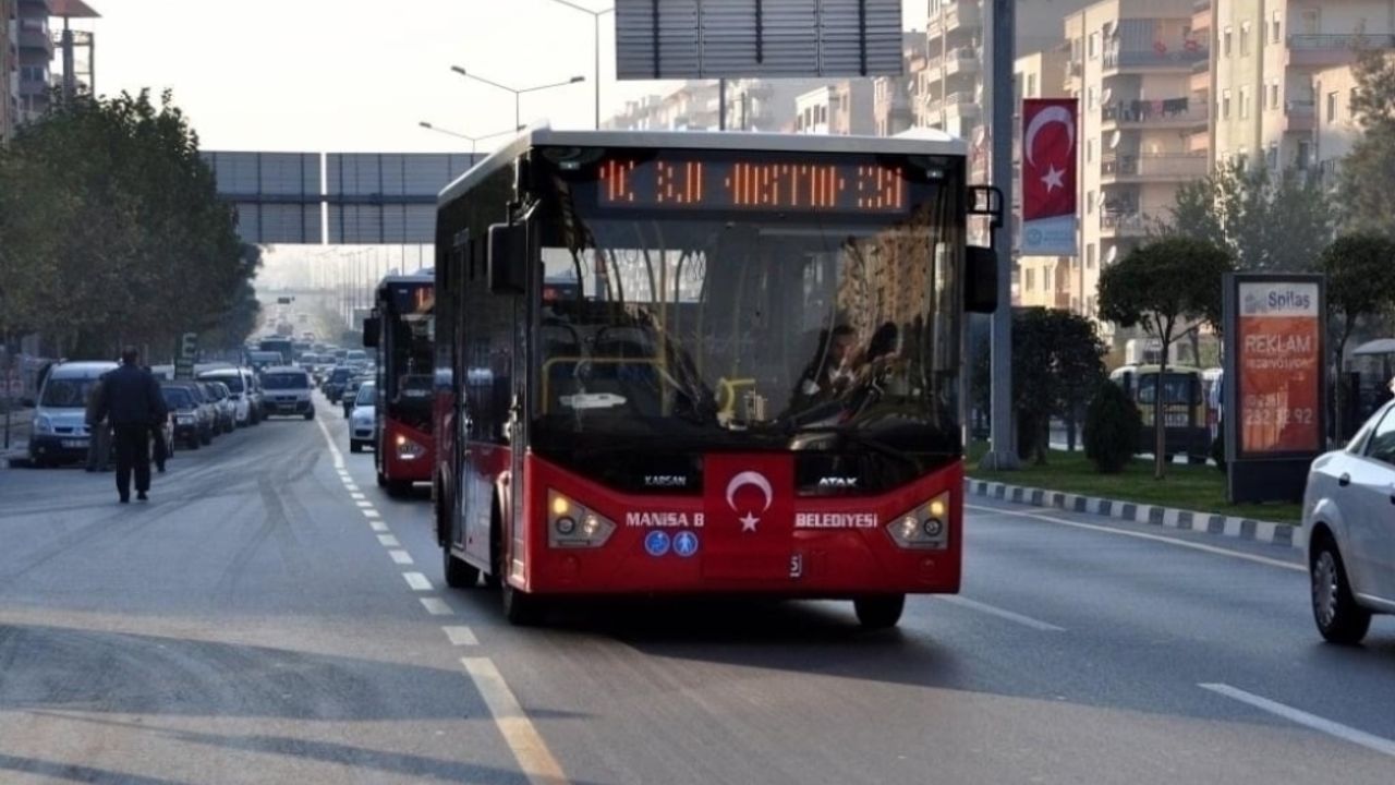 Manisa’da 29 Ekim’de ulaşım ücretsiz