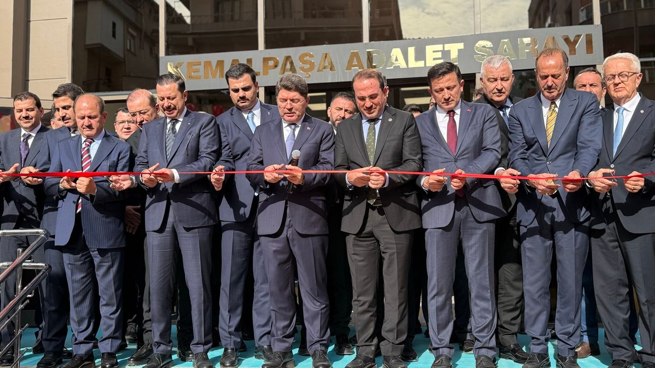 Kemalpaşa Adalet Sarayı açıldı…  İzmir’e yeni adliye binaları yolda!