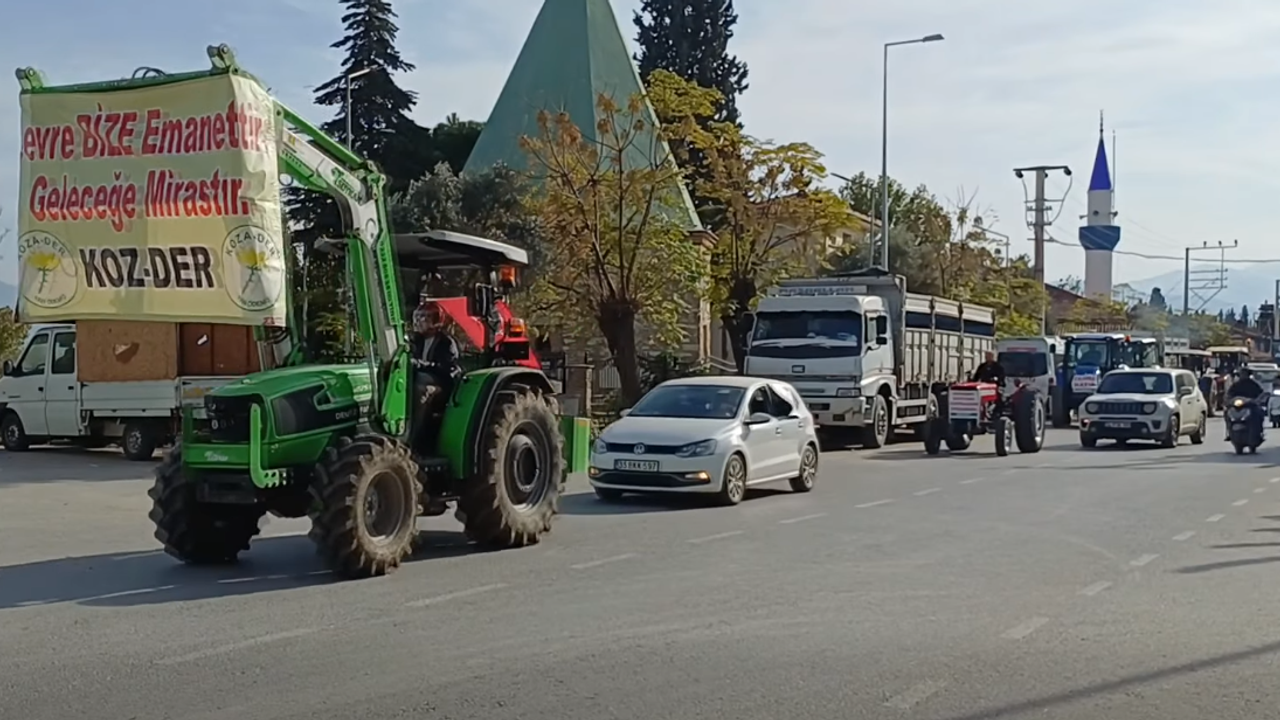 Çöp yakma tesisine konvoylu tepki!