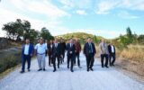 Dutlulu, Demirci’de 12 mahalleyi bağlayan yolu inc...